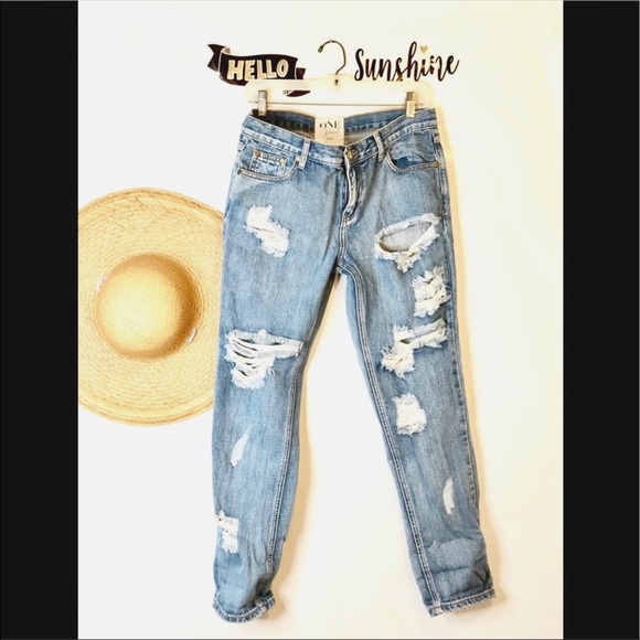 One Teaspoon Denim - Free People One Teaspoon Cobain Jeans